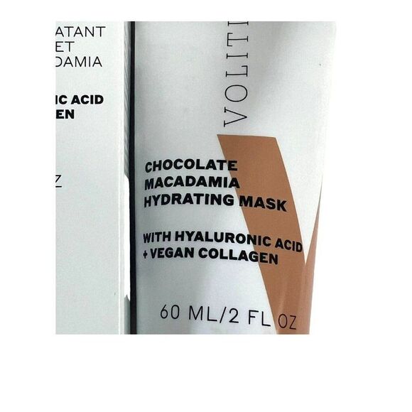 VOLITION BEAUTY Chocolate Macadamia Hydrating Mask with Hyaluronic Acid + Vegan - Picture 2 of 5